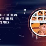 Tren Viral Stiker WA Kamu Nanya Dilan KW Alif Cepmek