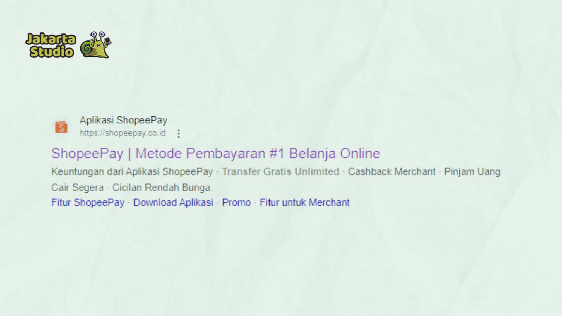 Shopeepay metode pembayaran #1 untuk Belanja Online