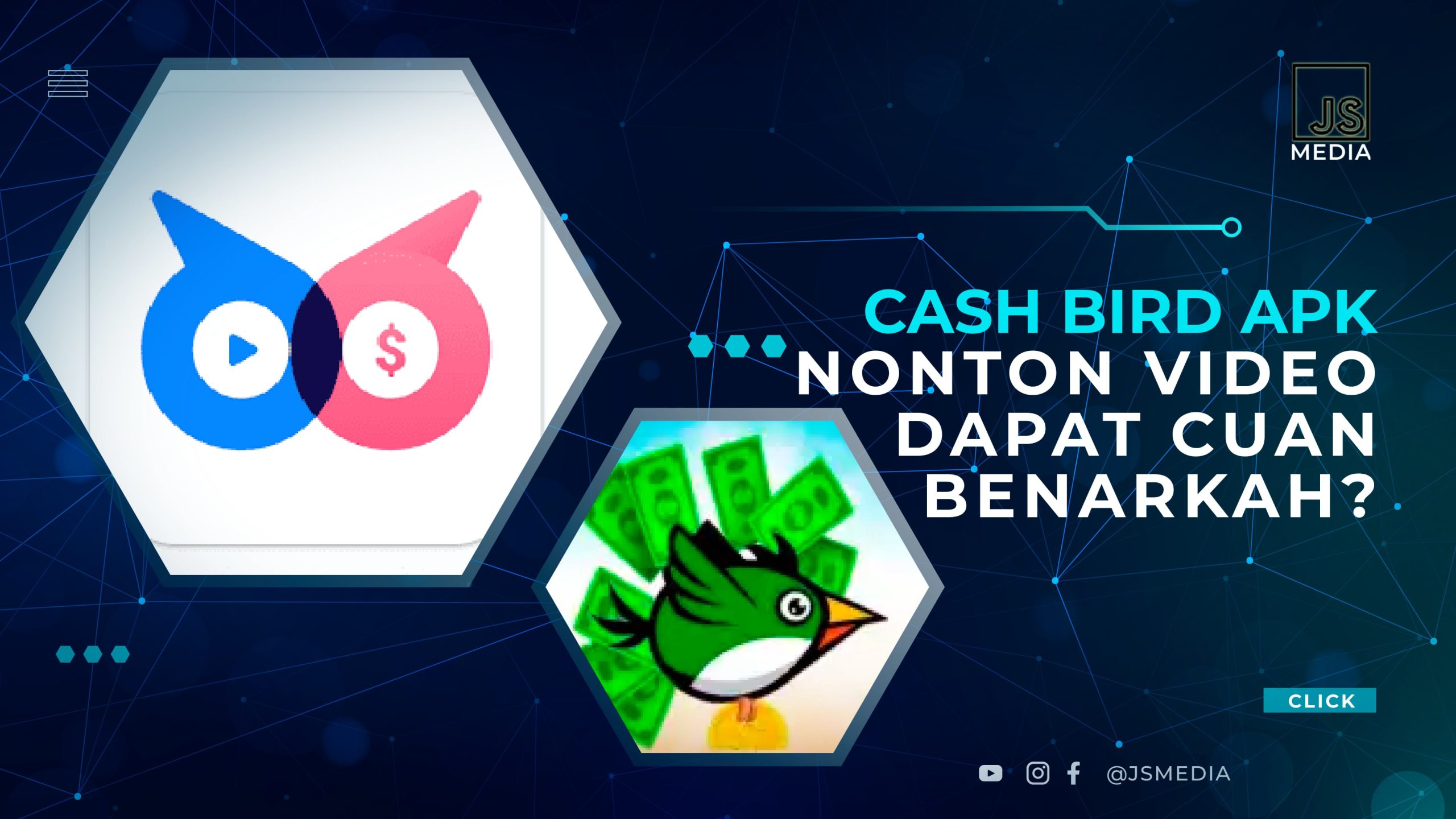 Cash Bird Apk, Nonton Video Dapat Cuan, Benarkah?