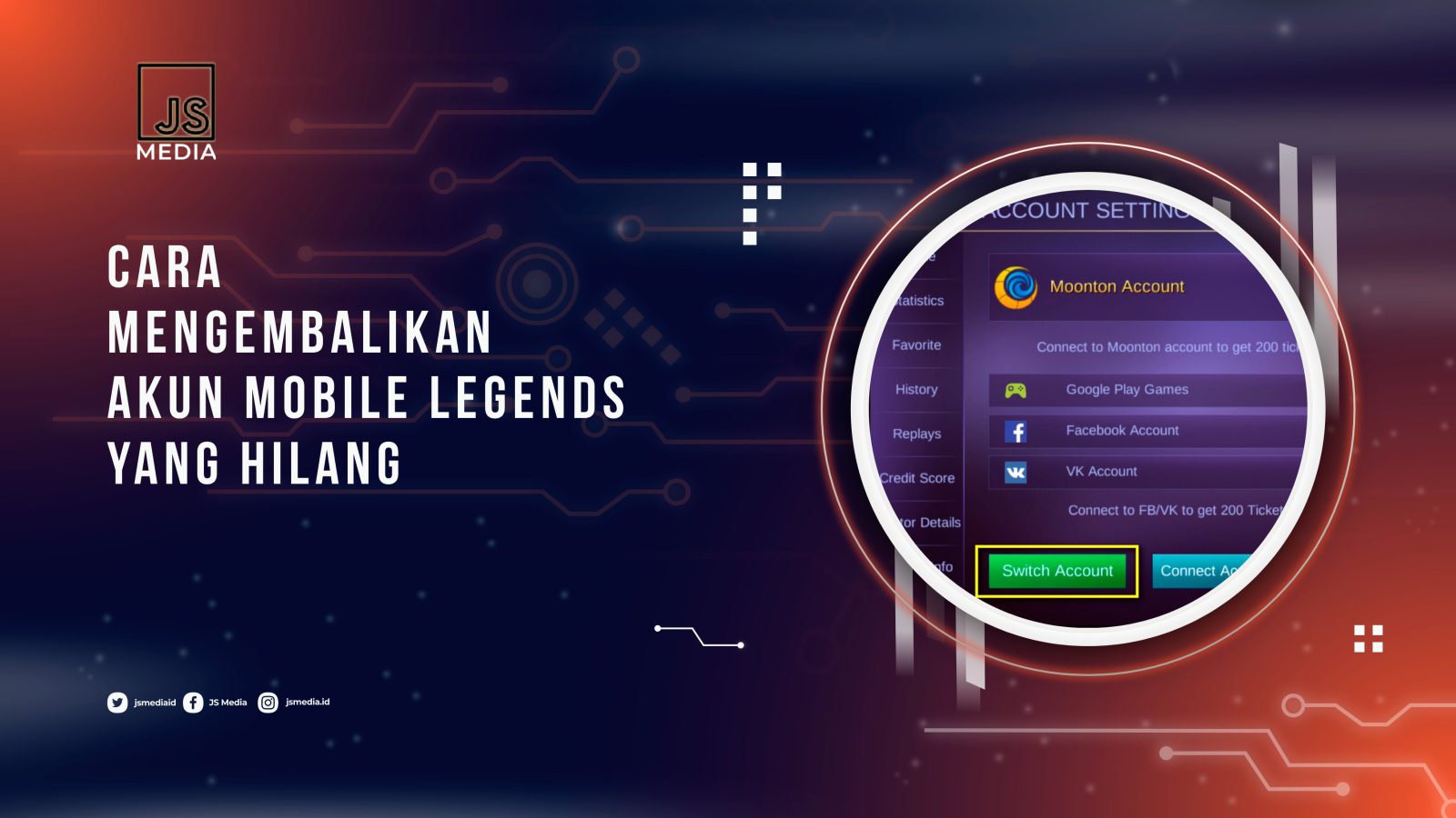 Cara Mengembalikan Akun Mobile Legends