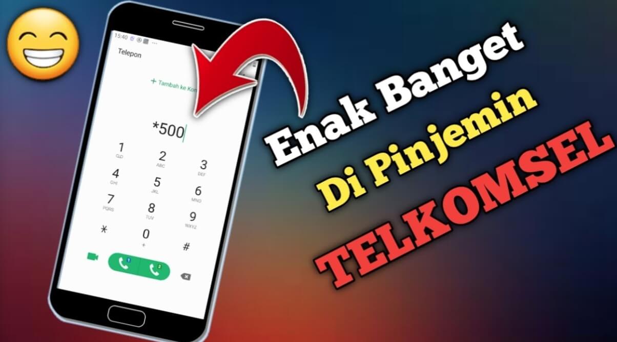 Pinjam pulsa lewat telepon