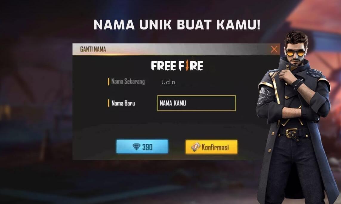 Tips Membuat Nama Free Fire Keren