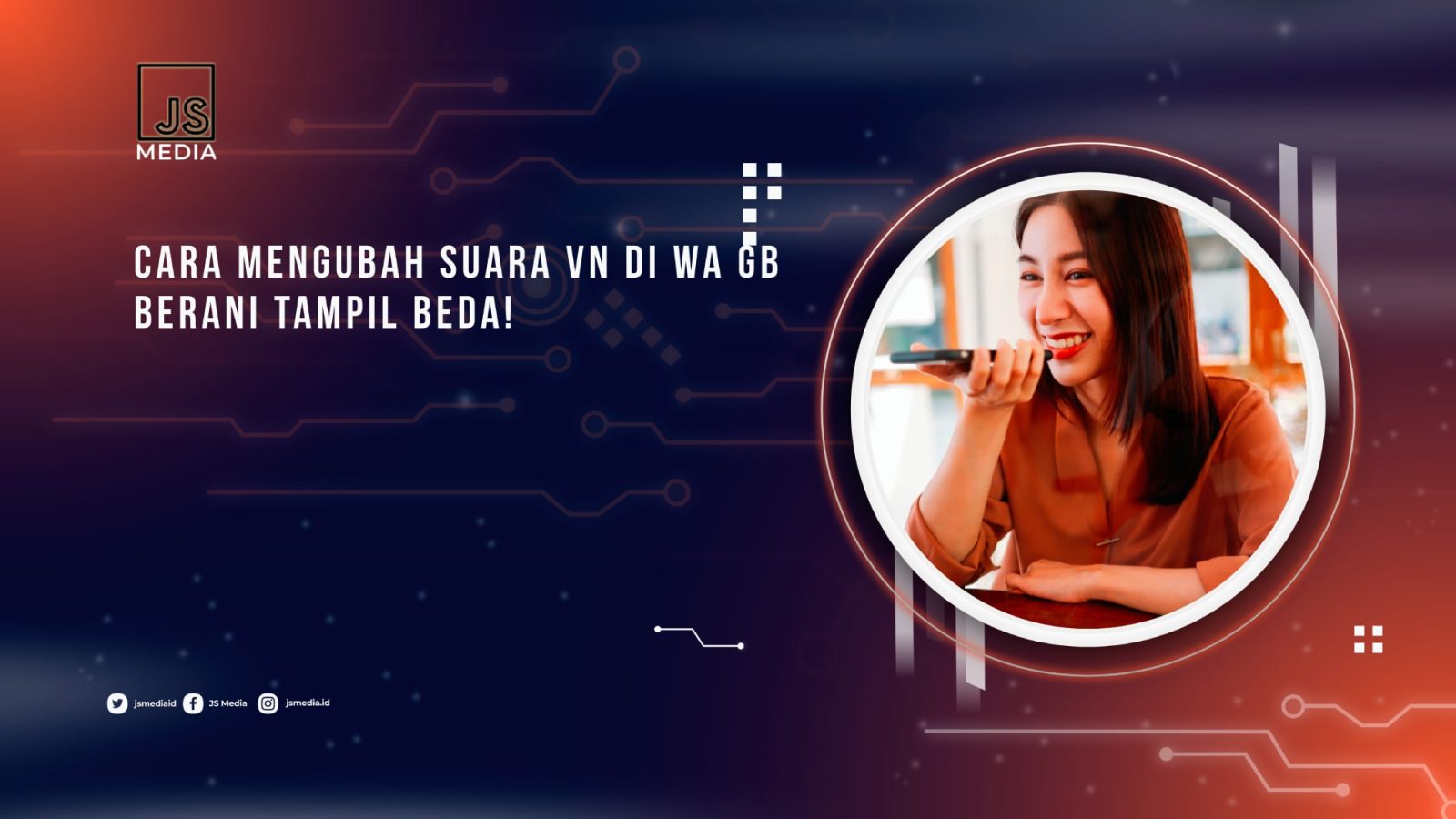 cara mengubah suara vn di wa gb