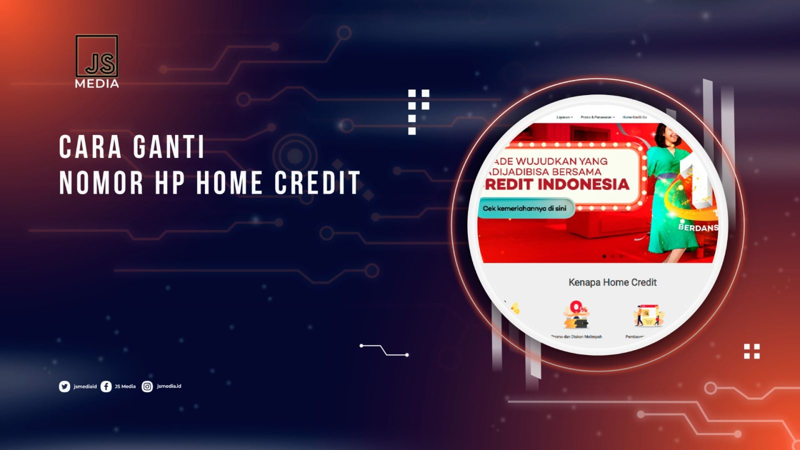 Cara Ganti Nomor Hp Home Credit