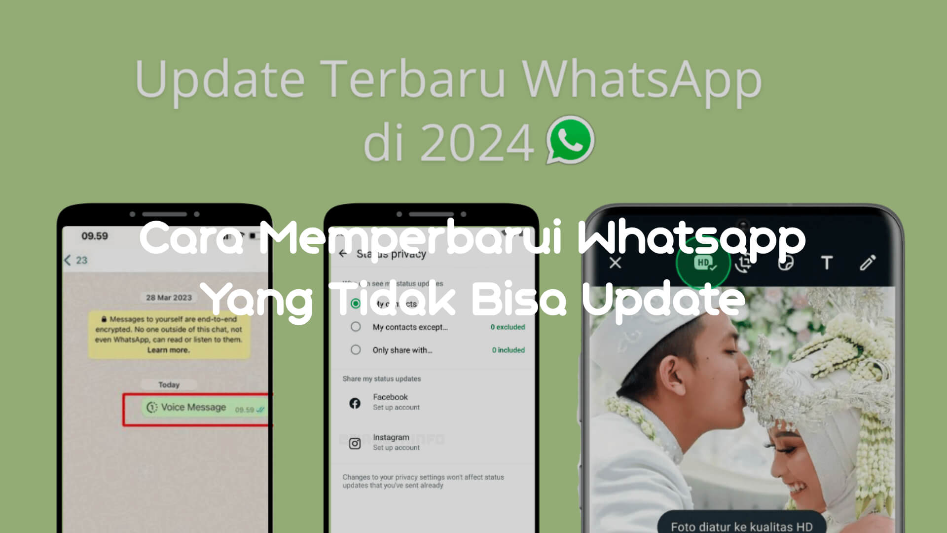 Cara Memperbarui Whatsapp