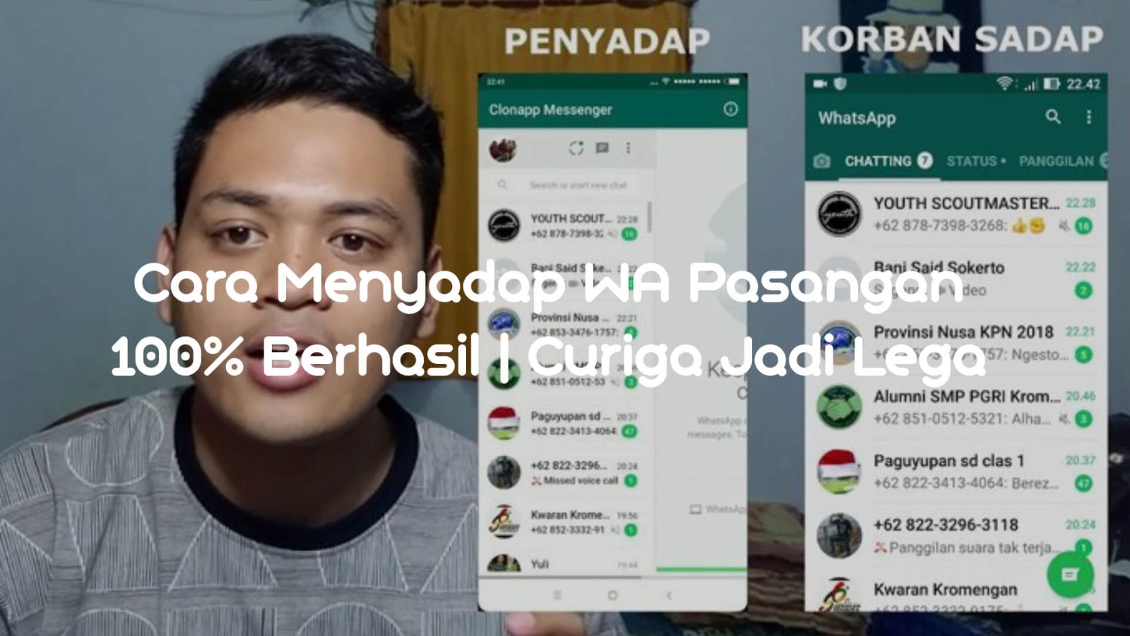 Cara Menyadap WA Pasangan