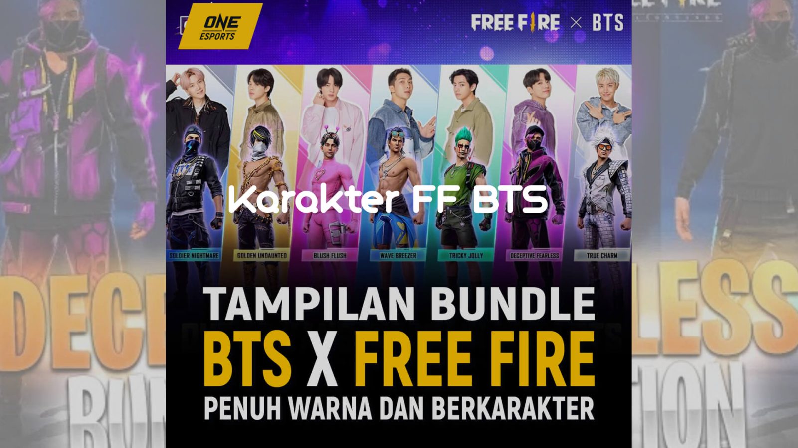 Karakter FF BTS