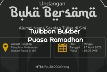 Twibbon Bukber Puasa Ramadhan