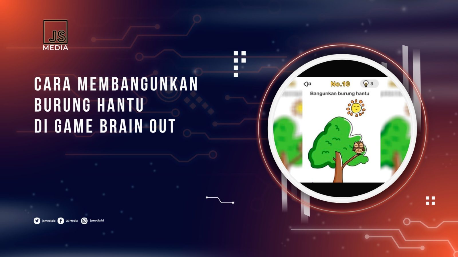 cara-membangunkan-burung-hantu-di-game-brain-out