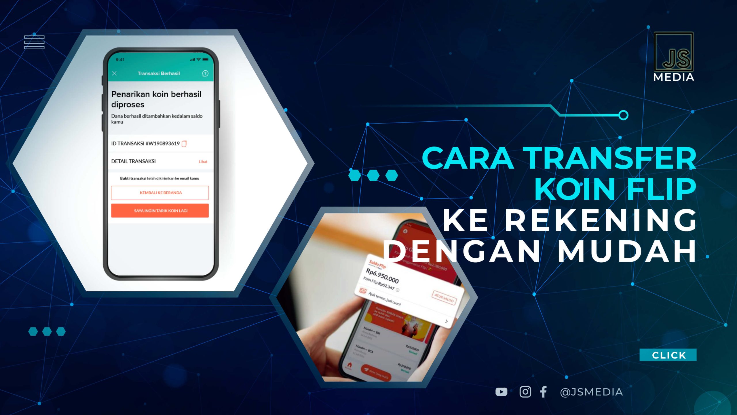 Cara Transfer Koin Flip Ke Rekening Dengan Mudah