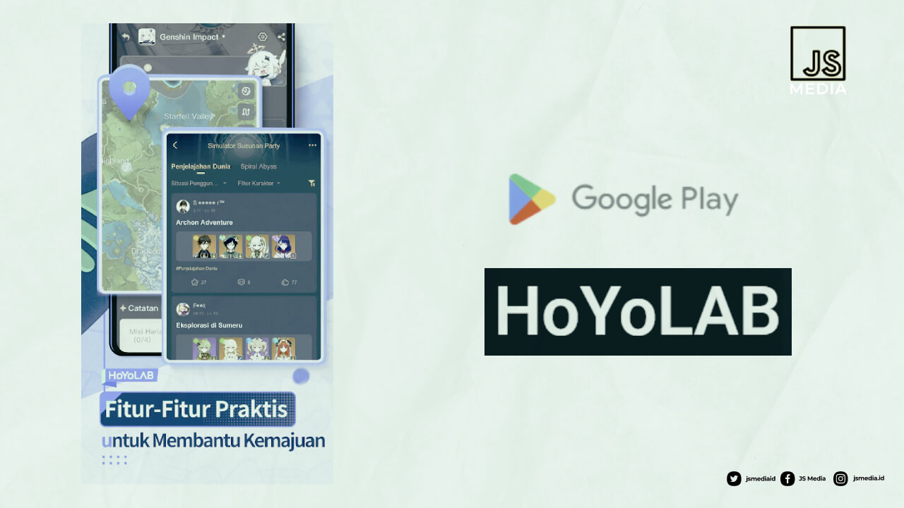 Fitur Penting di HoYoLab Apk