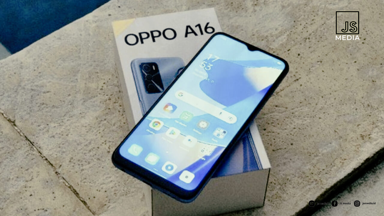 Desain OPPO A16