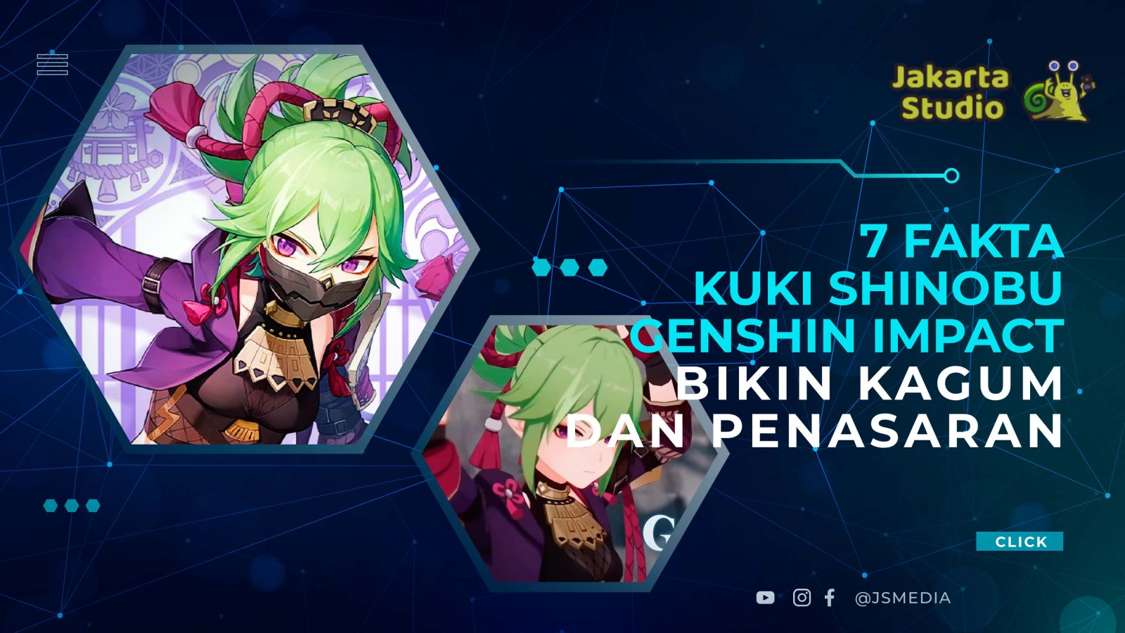 Fakta Kuki Shinobu Genshin Impact