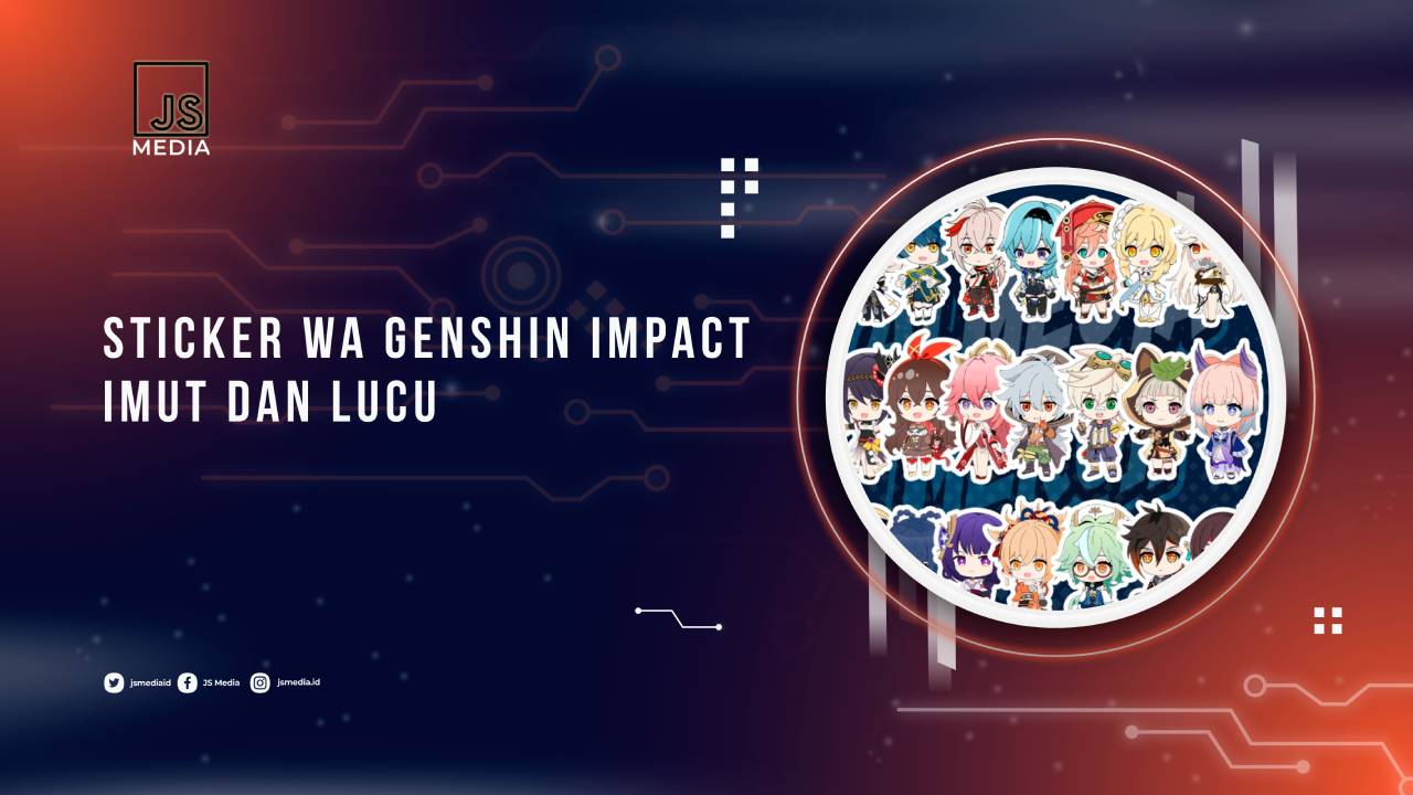 Stiker WA Genshin Impact