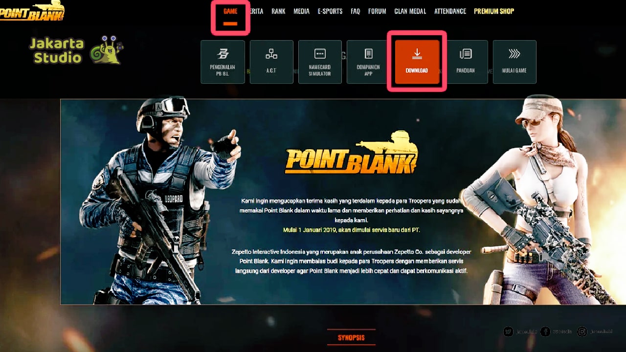 Point Blank untuk PC dan HP