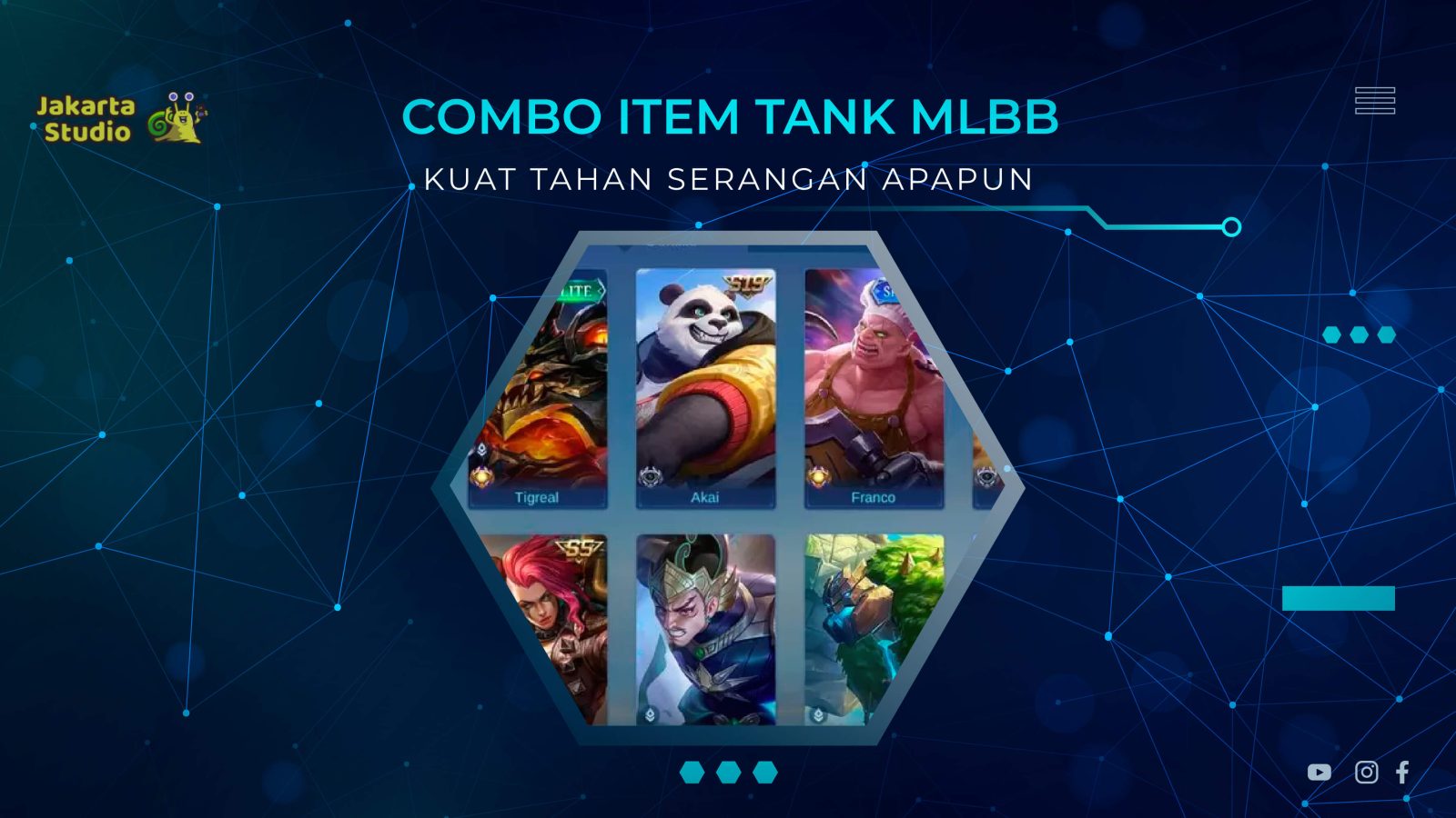 Combo item Mobile Legends untuk Tank