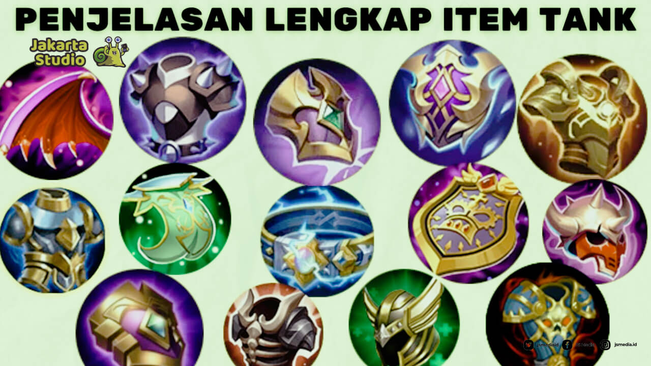 Combo item Mobile Legends untuk Tank