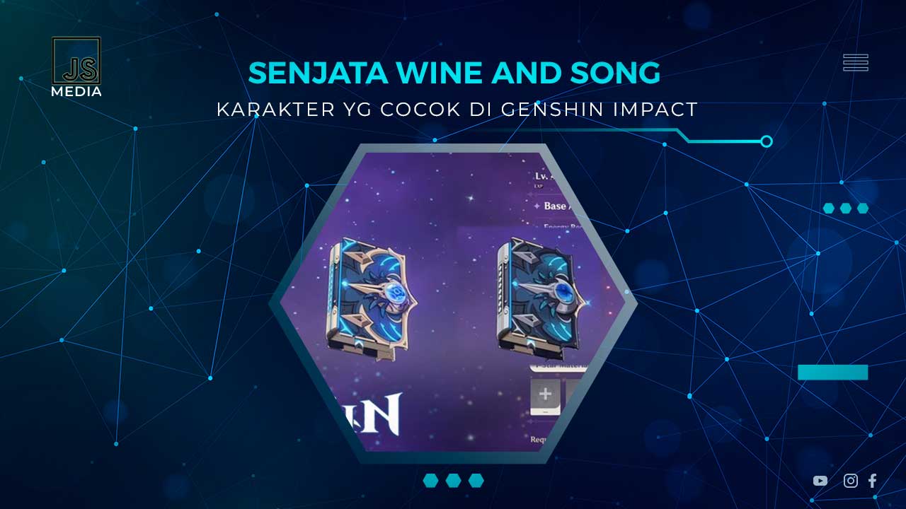 Senjata Wine and Song Genshin Impact