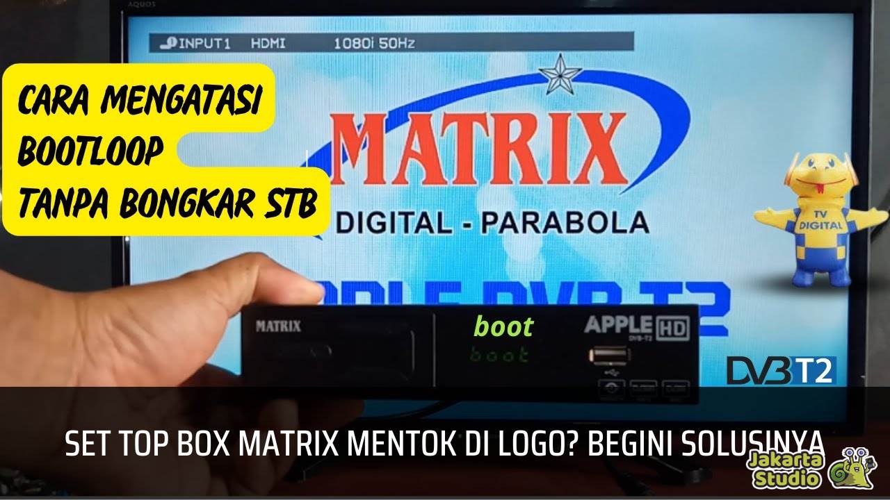 Cara Memperbaiki STB Bootloop 