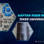 Kode Remot Joker Lengkap