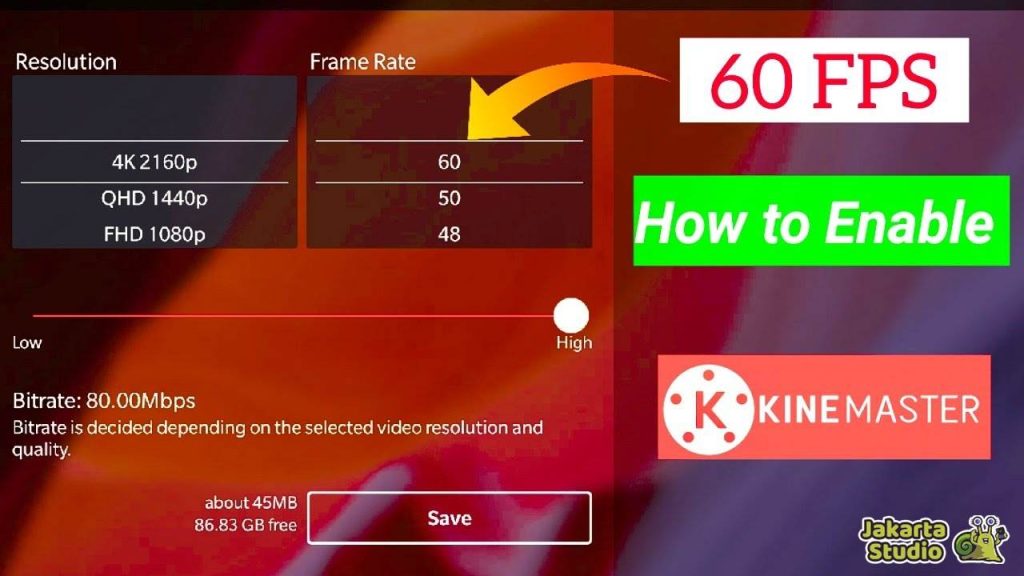 Cara Membuat Video 60 FPS di Kinemaster 