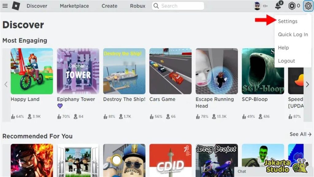 Cara Mengganti Bahasa Roblox Jadi Indonesia 