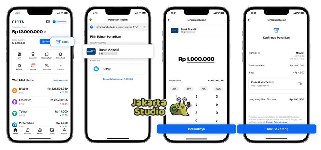 Cara Tarik Saldo Rupiah di Pintu ke Rekening Bank 