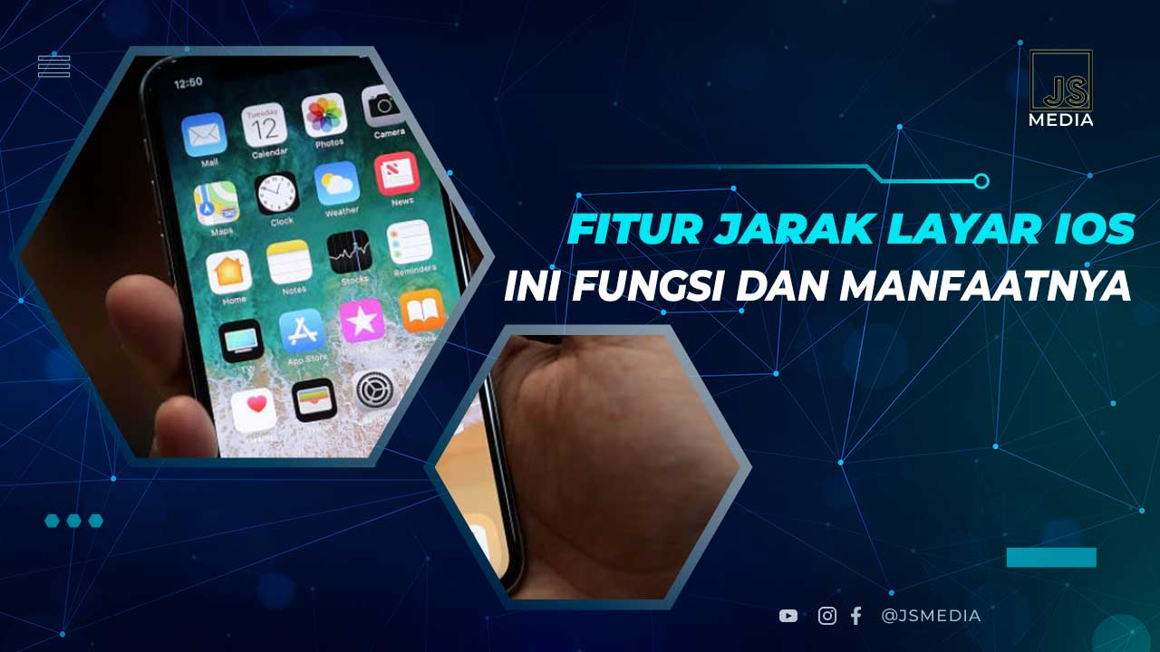 Fitur Jarak Layar di iPhone