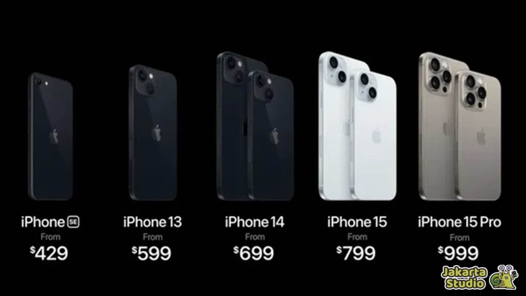 Harga dan Spesifikasi iPhone 15 Series