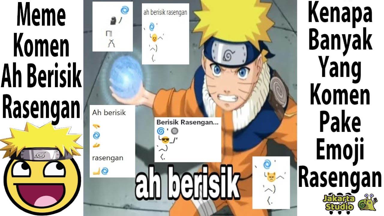 Cara Membuat Emoji Rasengan