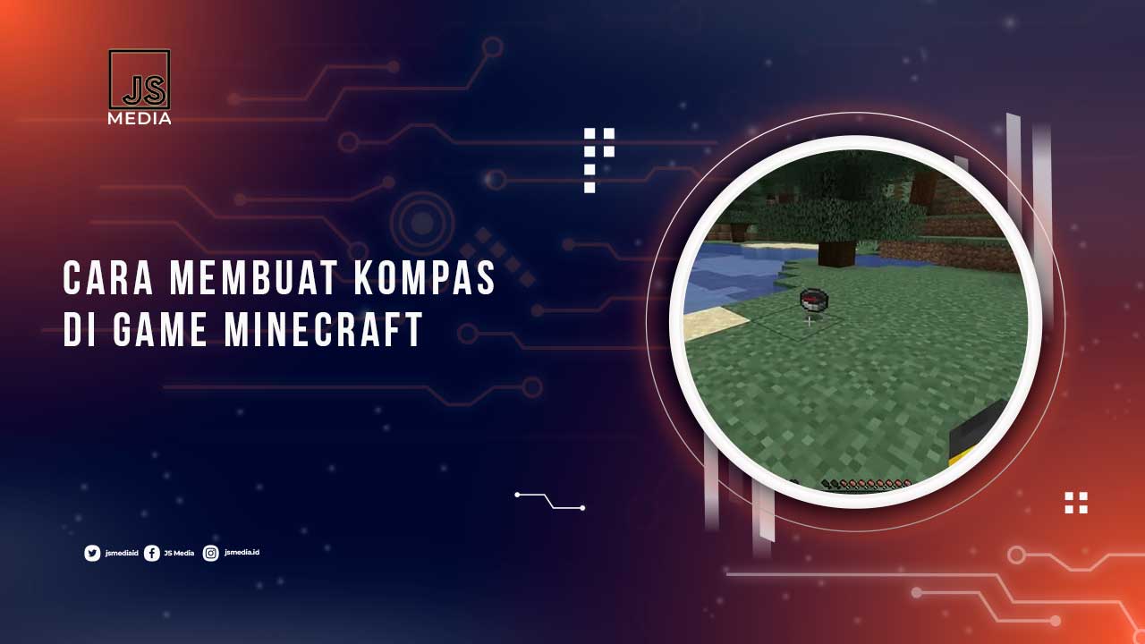 Cara Membuat Kompas di Minecraft