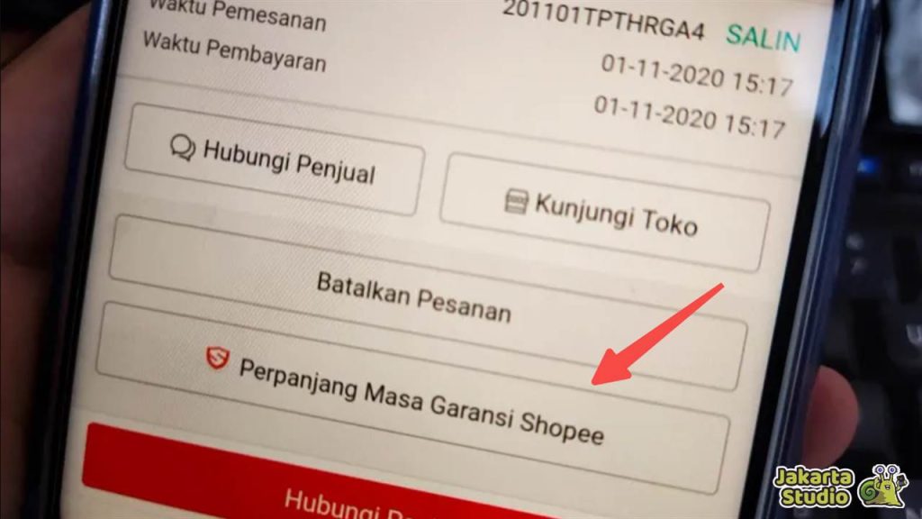 Cara Memperpanjang Masa Garansi Shopee 