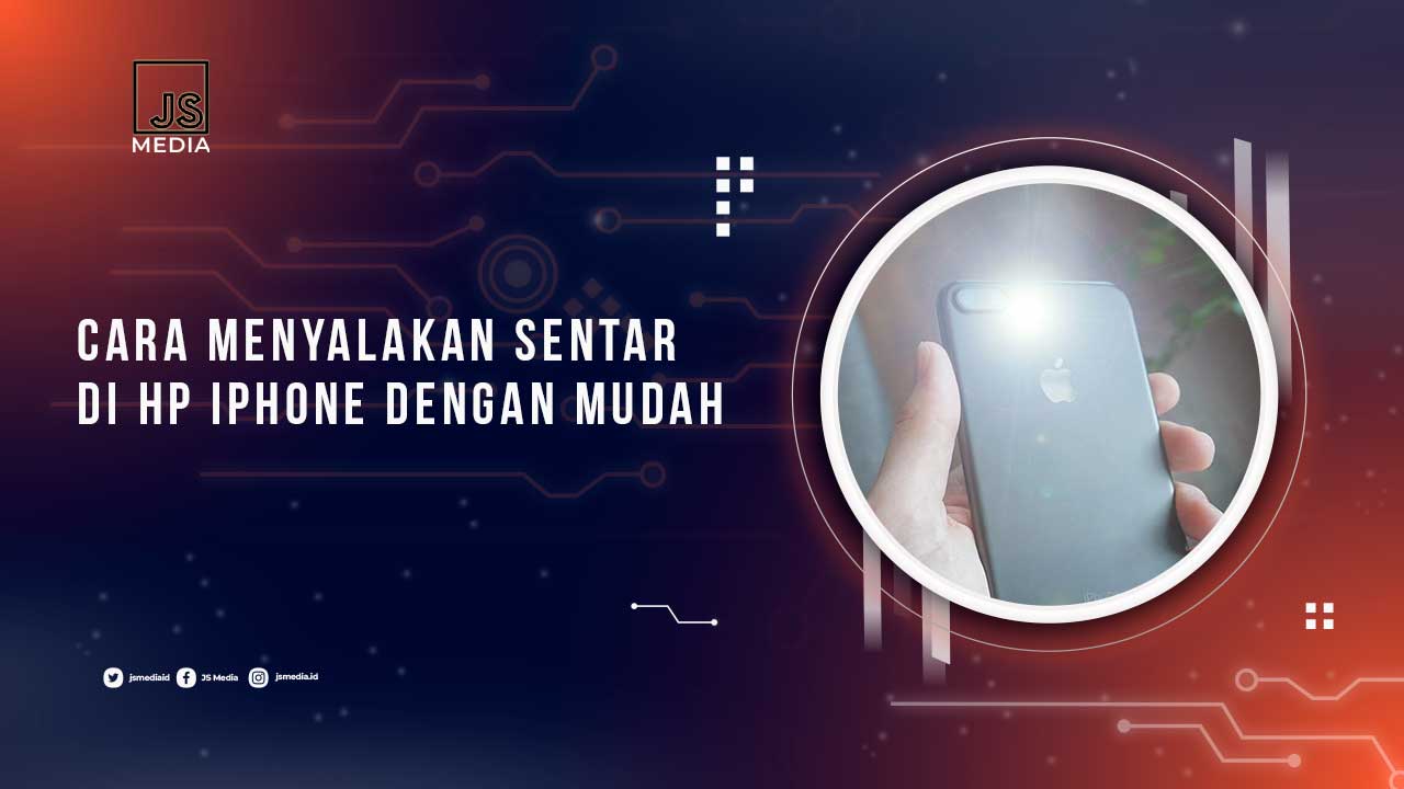 Cara Menyalakan Senter Di Hp Iphone Dengan Sangat Mudah