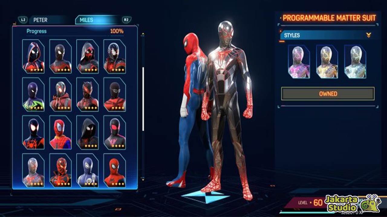 Daftar Kostum Terbaik di Game Marvel's Spider-Man