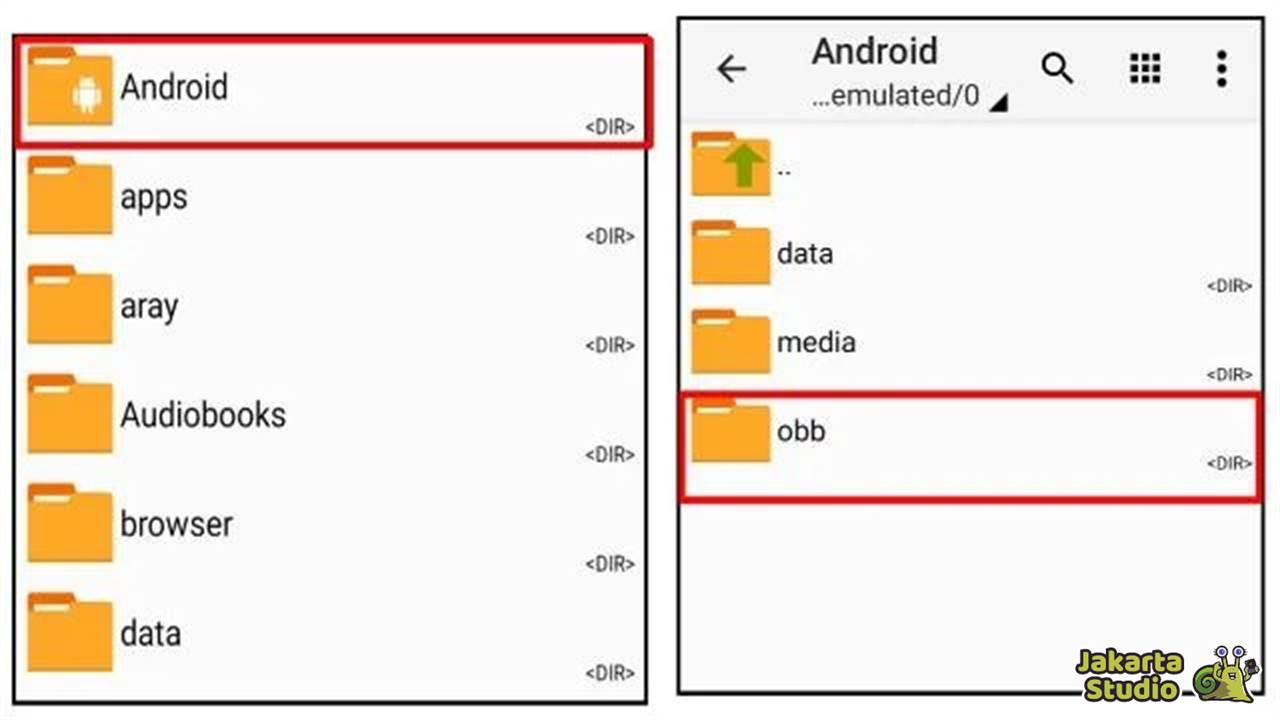 Fungsi Data OBB Android