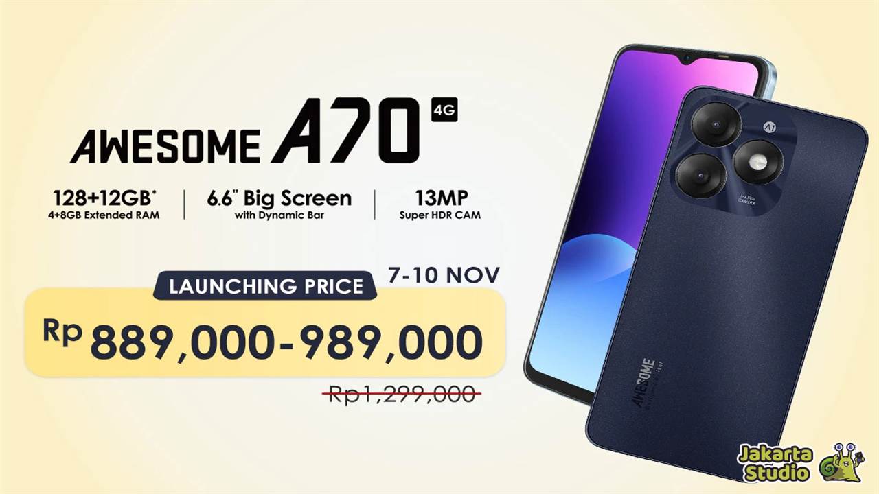 Harga dan Spesifikasi Itel A70