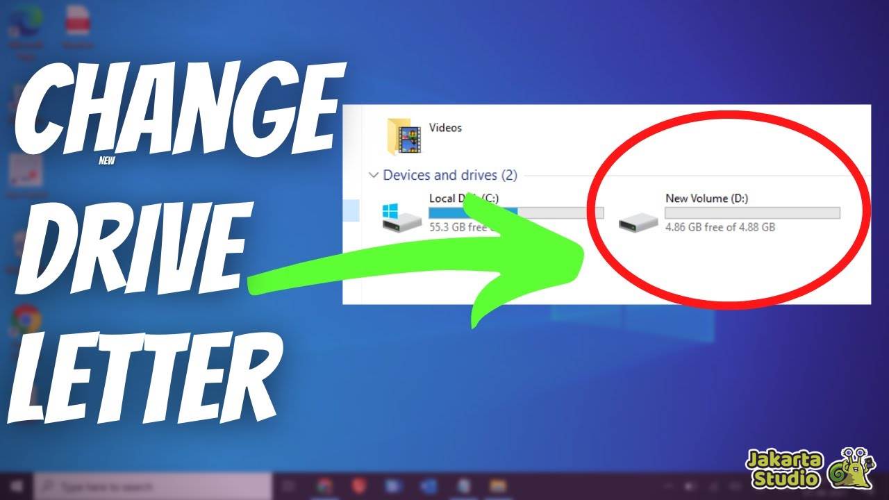 Cara Mengganti Huruf Local Disk Windows 
