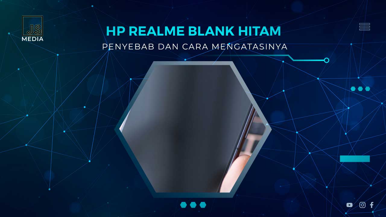 Solusi HP Realme Blank Hitam