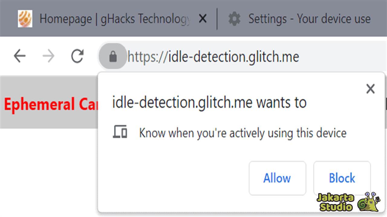 Apa Itu Idle Detection Google Chrome 