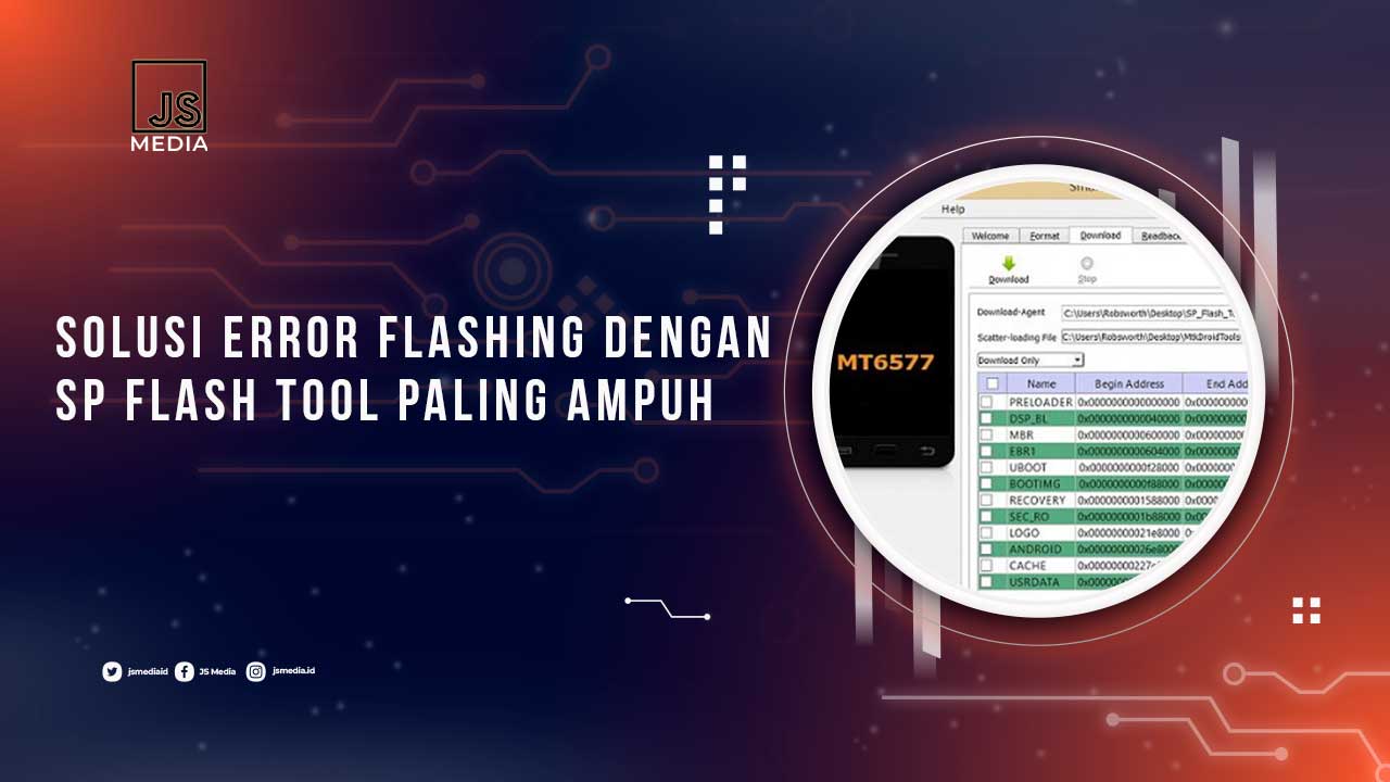 Arti Kode Error SP Flash Tool