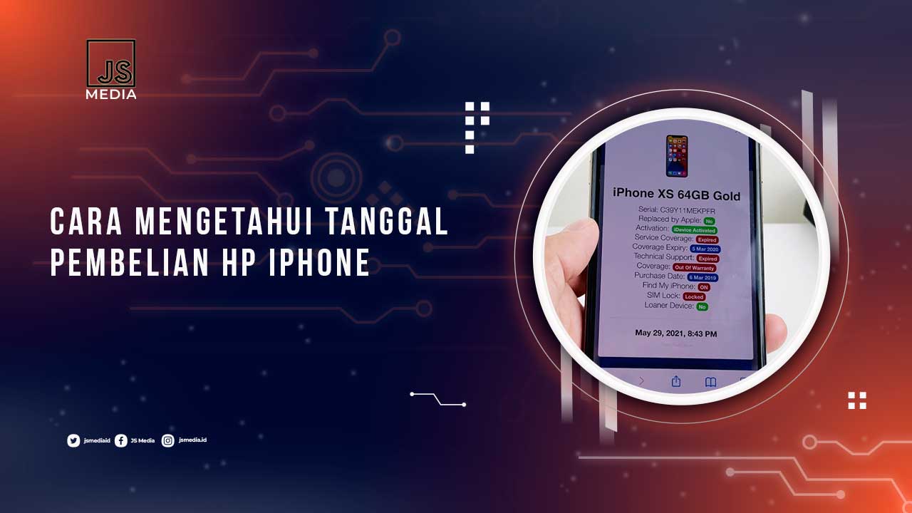 Cara Cek Tanggal Pembelian HP iPhone