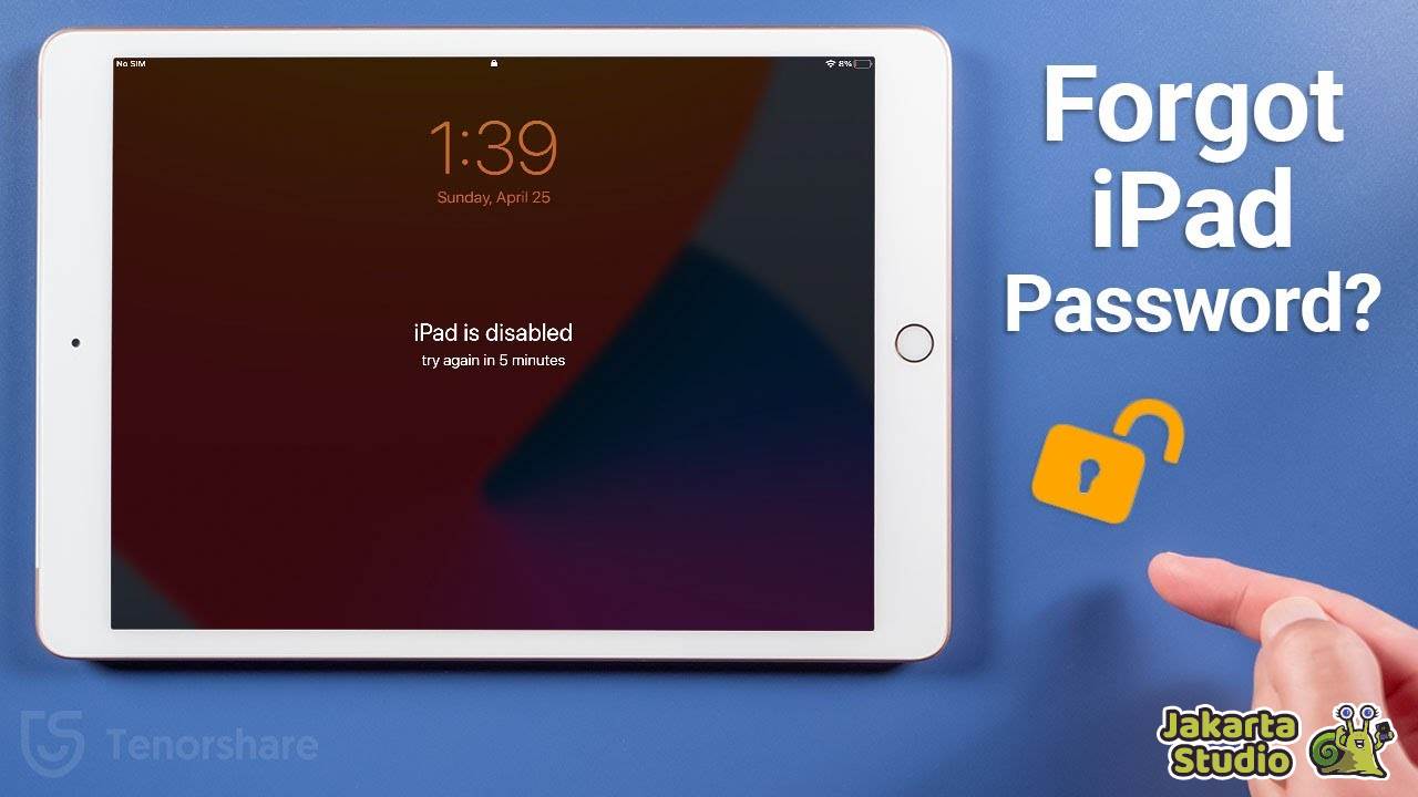 Solusi iPad Lupa Pola atau Password 