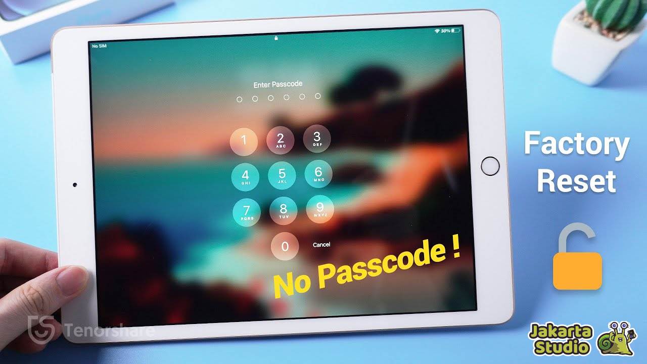 Solusi iPad Lupa Pola atau Password 