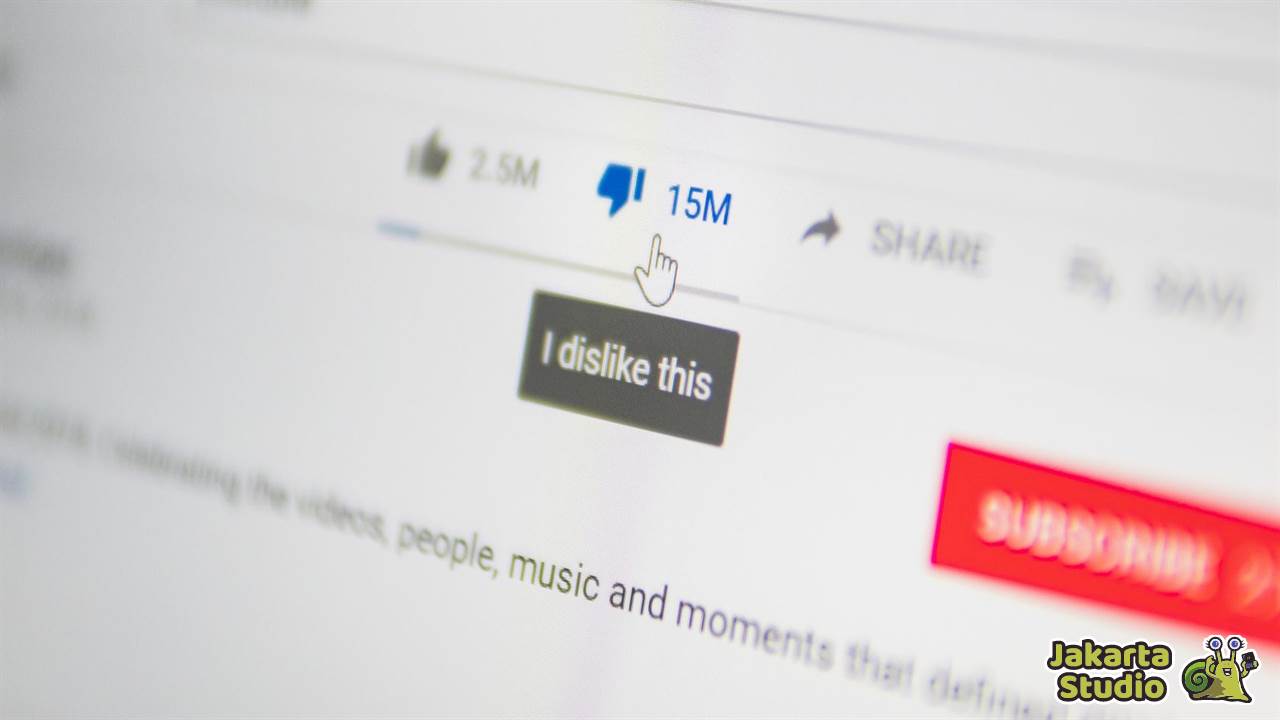 Cara Mengembalikan Dislike Youtube