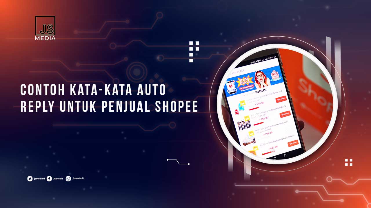 Contoh Kalimat Auto Reply Shopee