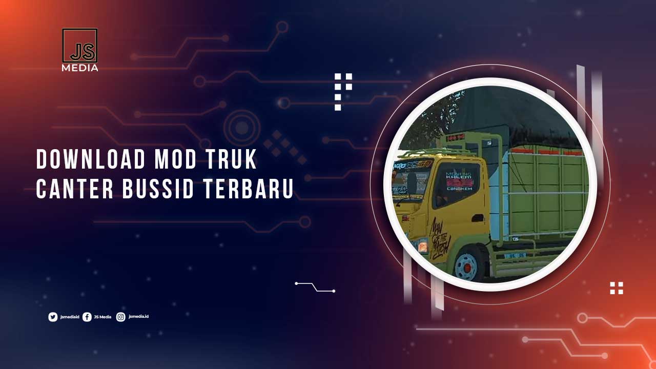 Download Mod Truk Canter BUSSID