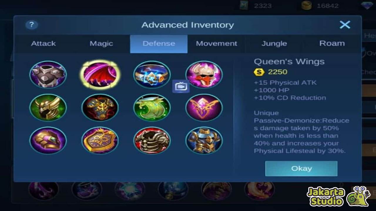 Item Roam Mobile Legends