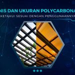 Jenis dan Ukuran Polycarbonate