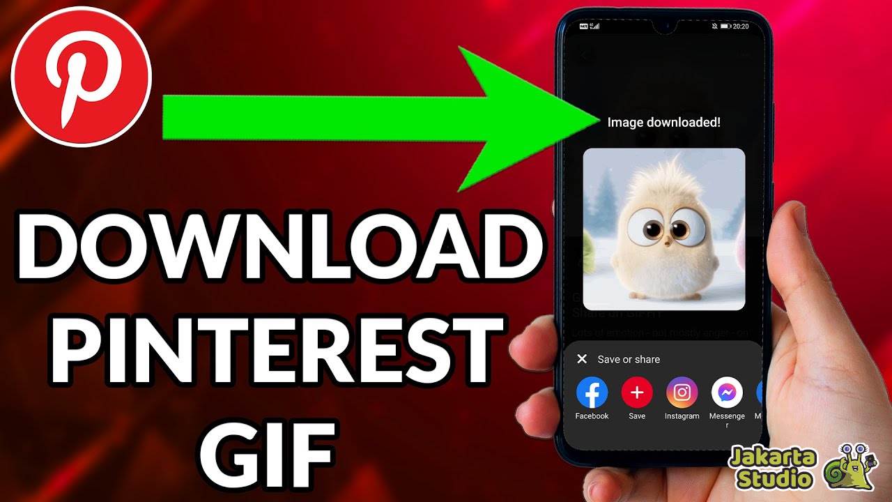 Cara Download GIF dari Pinterest