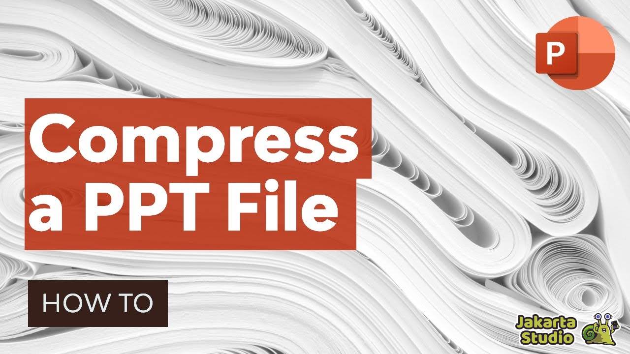 Cara Kompres File PPT